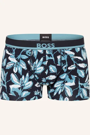 HUGO BOSS Boxerky tmavě modrá tyrkysová bílá
