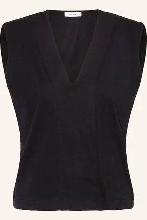 Reiss Top Boxy černá