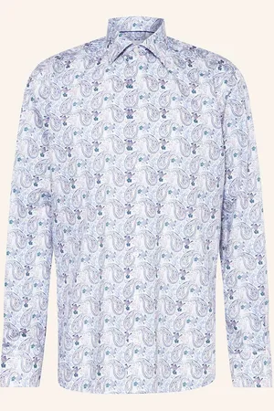 Eton Košile Contemporary Fit bílá modrá zelená