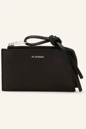 Jil Sander Pouzdro Na Karty S Přihrádkou Na Mince černá