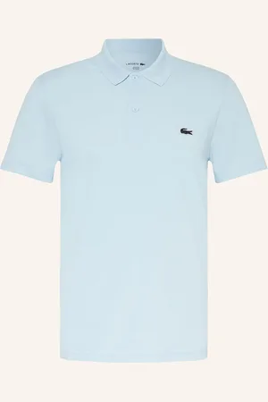 Lacoste Úpletová Polokošile Regular Fit tmavě modrá