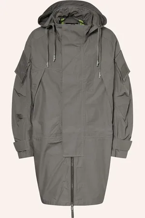 G-Star Parka Balloon Shell S Odnímatelnou Kapucí šedá