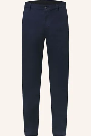 Calvin Klein Chino Kalhoty Slim Fit tmavě modrá