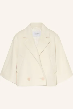 Max Mara Caban Kabát Galea režná