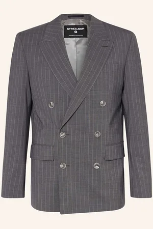 Strellson Oblekové Sako Ashton Slim Fit 019 charcoal 019