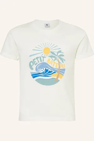 Petit Bateau Tričko bílá