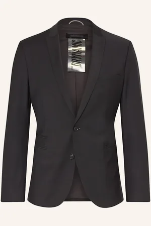 Drykorn Oblekové Sako Irving Extra Slim Fit černá