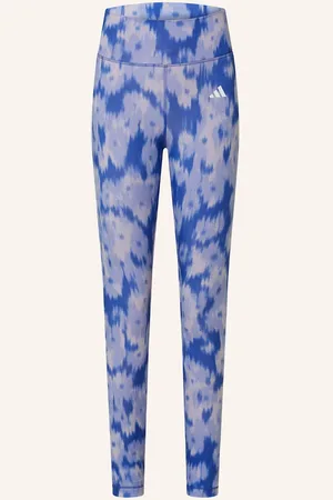 adidas Legíny Optime tmavě modrá modrá bílá