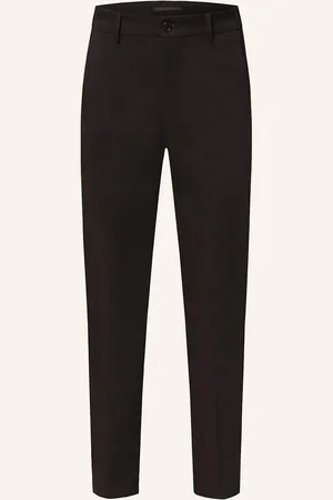 Drykorn Chino Kalhoty Ajend Extra Slim Fit černá