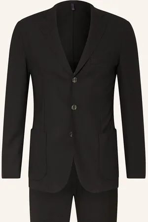 Biagio Santaniello Oblek Extra Slim Fit černá