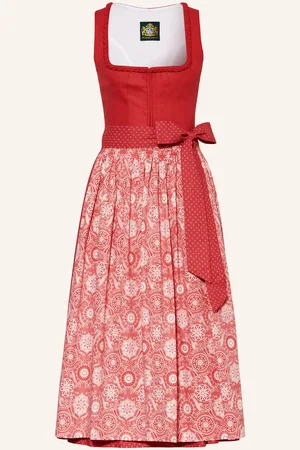 Hammerschmid Dirndl Wiessee červená