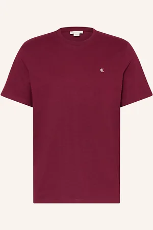 Calvin Klein Tričko tmavě červená