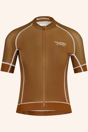 Pas Normal Studios Cyklistický Dres Mechanism hnědá
