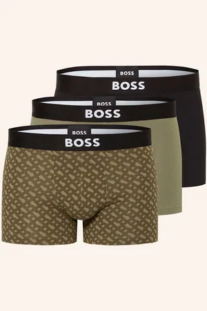 HUGO BOSS Boxerky One, 3 Kusy V Balení zelená světle zelená černá