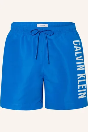 Calvin Klein Koupací Šortky modrá bílá