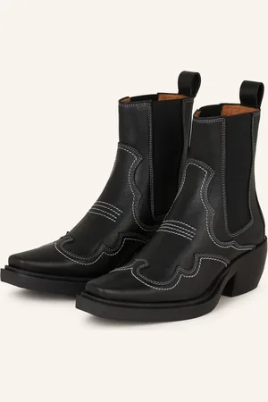 Copenhagen Shoes Kovbojské Boty cph232 černá
