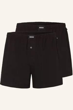 HUGO BOSS Boxerky, 2 Kusy V Balení černá