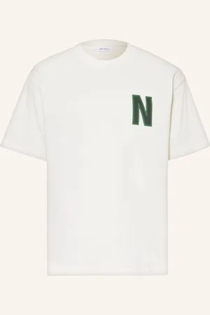 Norse projects Tričko Simon režná zelená