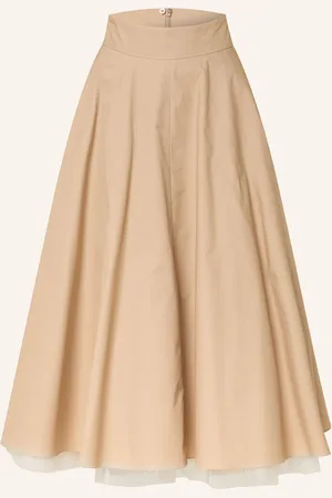 Dorothee Schumacher Sukně Light Touch velbloudí