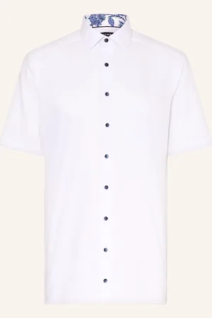 Olymp Košile S Krátkým Rukávem Luxor Modern Fit bílá