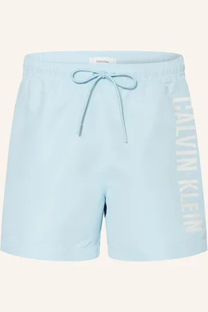 Calvin Klein Koupací Šortky tmavě modrá bílá