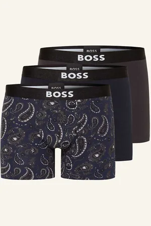 HUGO BOSS Boxerky One, 3 Kusy V Balení tmavě šedá tmavě modrá šedá