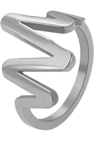 BRUNOshop.cz S3372 Prsten KŘIVKA EKG II Velikost: 6 (EU: 51,5 - 53,5)