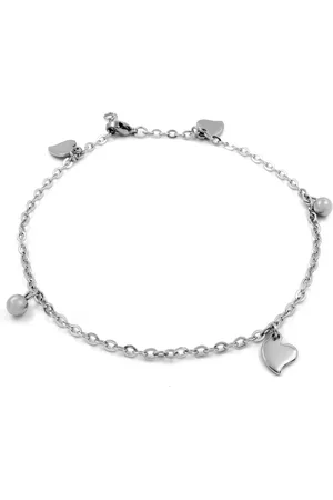 BRUNOshop.cz S0745 Řetízek na nohu PLNÉ SRDÍČKO