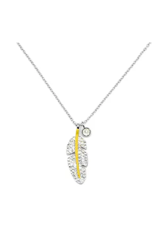 BRUNOshop.cz S3324 Náhrdelník PÍRKO s kamínky