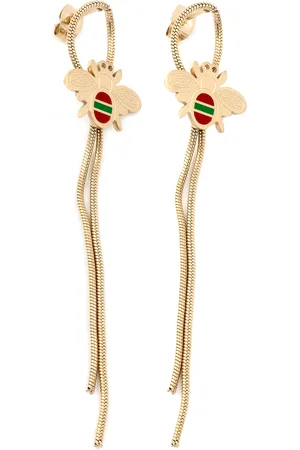 BRUNOshop.cz S3798 Visací náušnice VČELA ROSE
