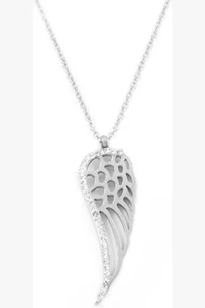 BRUNOshop.cz S3875 Náhrdelník ANDĚLSKÉ KŘÍDLO s kamínky