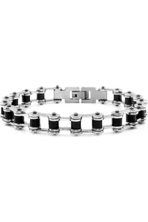 BRUNOshop.cz S2981 Náramek ŘETĚZ NA KOLO ČERNÝ