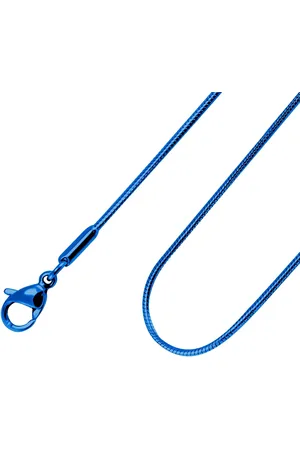 BRUNOshop.cz S4301 Tenký řetízek LANKO 50/0,125 cm MODRÝ