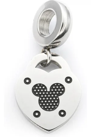 BRUNOshop.cz S4332 Visací přívěsek na náramek SRDCE MICKEY ČERNÝ