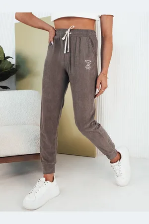 D-Street Trendy dámské šedé tepláky Bear