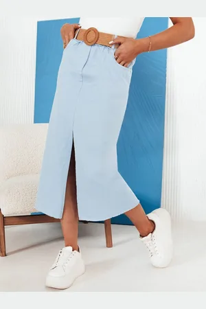D-Street Stylová modrá sukně Ellena