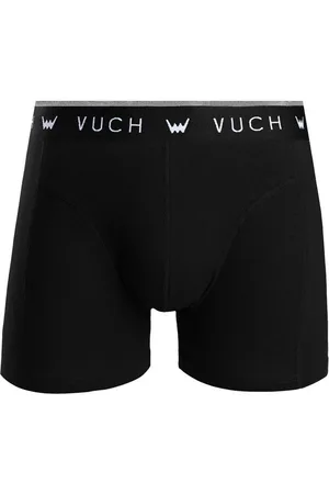 Vuch Černé bavlněné boxerky Declan