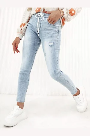 D-Street Módní dámské modré džíny Stylefit