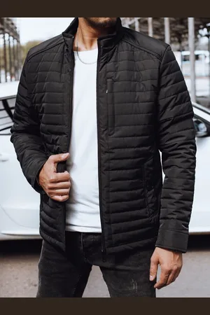 D-Street Trendy černá prošívaná bunda