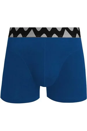 Vuch Bavlněné boxerky v modré barvě Volis
