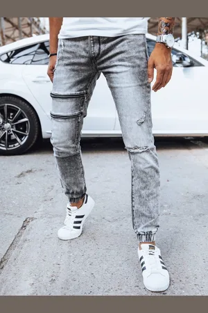 D-Street Šedé jogger v moderním stylu