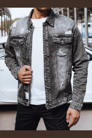 D-Street Trendy černá riflová bunda
