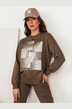 D-Street Dámská trendy hnědá mikina Femmes