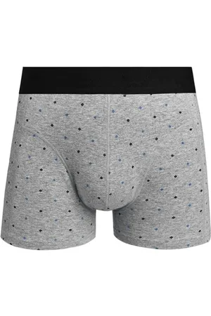 Vuch Trendy šedé puntíkaté boxerky Skim