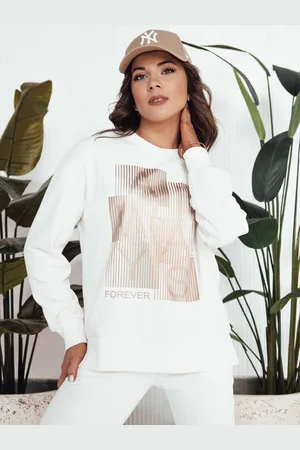 D-Street Dámská trendy bílá mikina Femmes