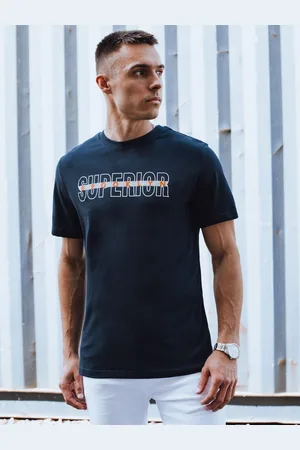 D-Street Moderní granátové tričko s trendy nápisem