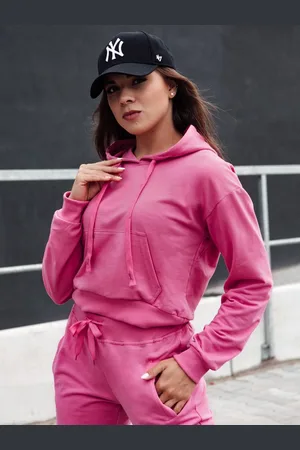D-Street Trendy dámská růžová mikina Trendhood