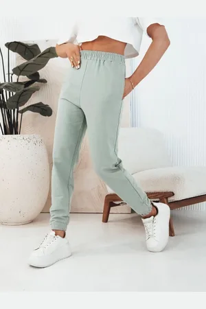 D-Street Trendy dámské olivové tepláky Swan