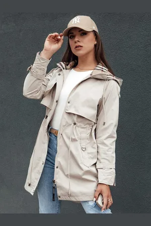 D-Street Dámská parka v šedé barvě Fashlove