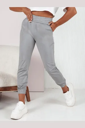 D-Street Trendy dámské šedé tepláky Fashioncore